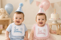 Baby’s First Birthday Bib & Party Hat Set
