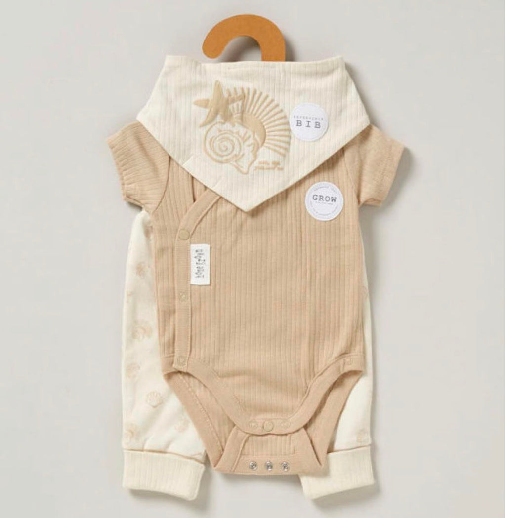 Little Explorer 3-Piece Baby Set – Biscuit