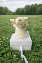 Little Lamb Hand Puppet Baby Gift Box