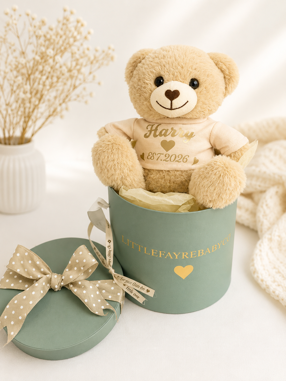 Personalised Teddy Bear Gift Box