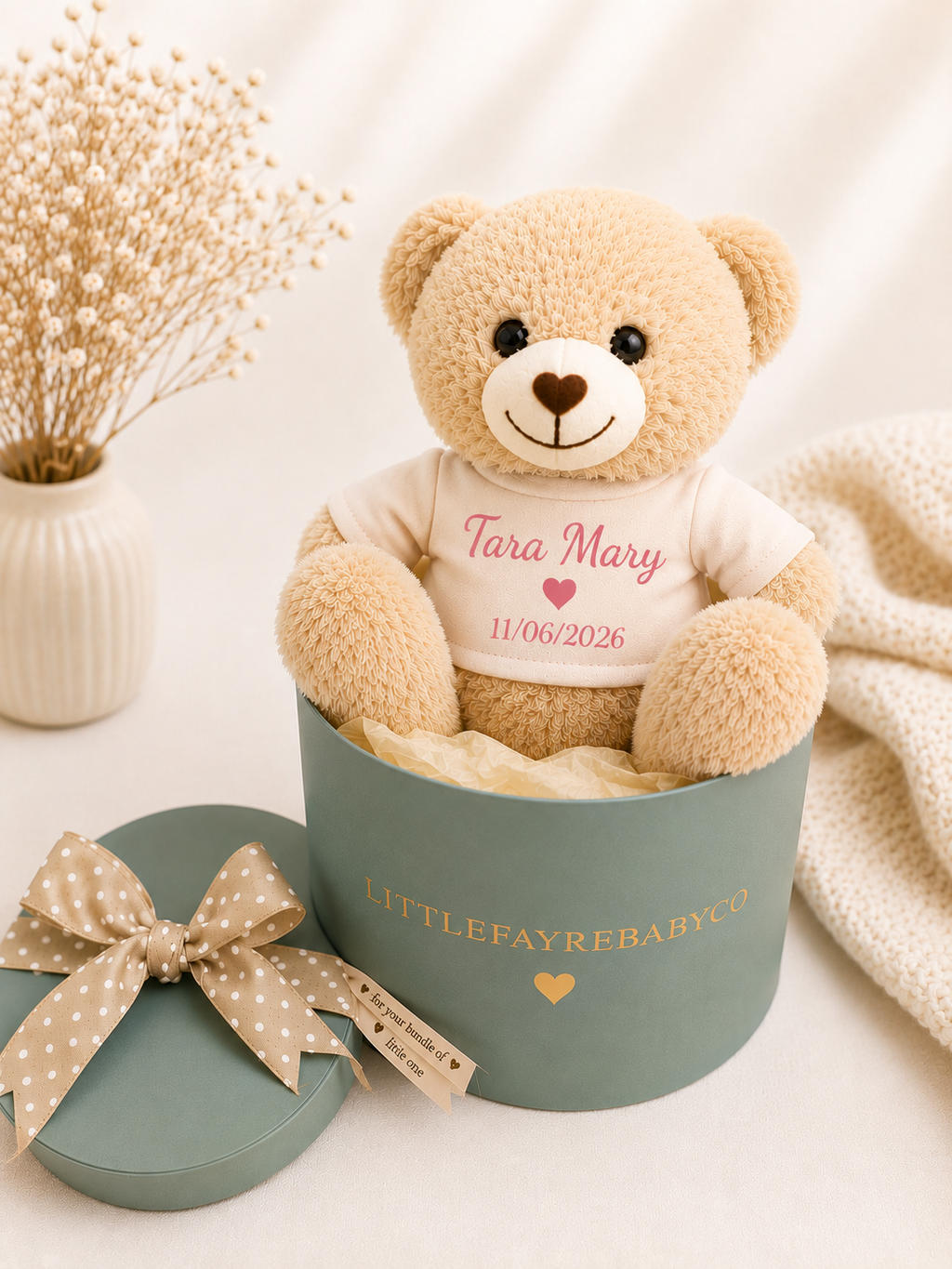 Personalised Teddy Bear Gift Box