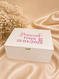 Personalised Wooden Keepsake Box