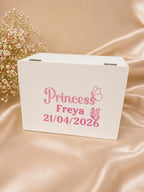 ⁠The Personalised Wooden Gift  Keepsake Box