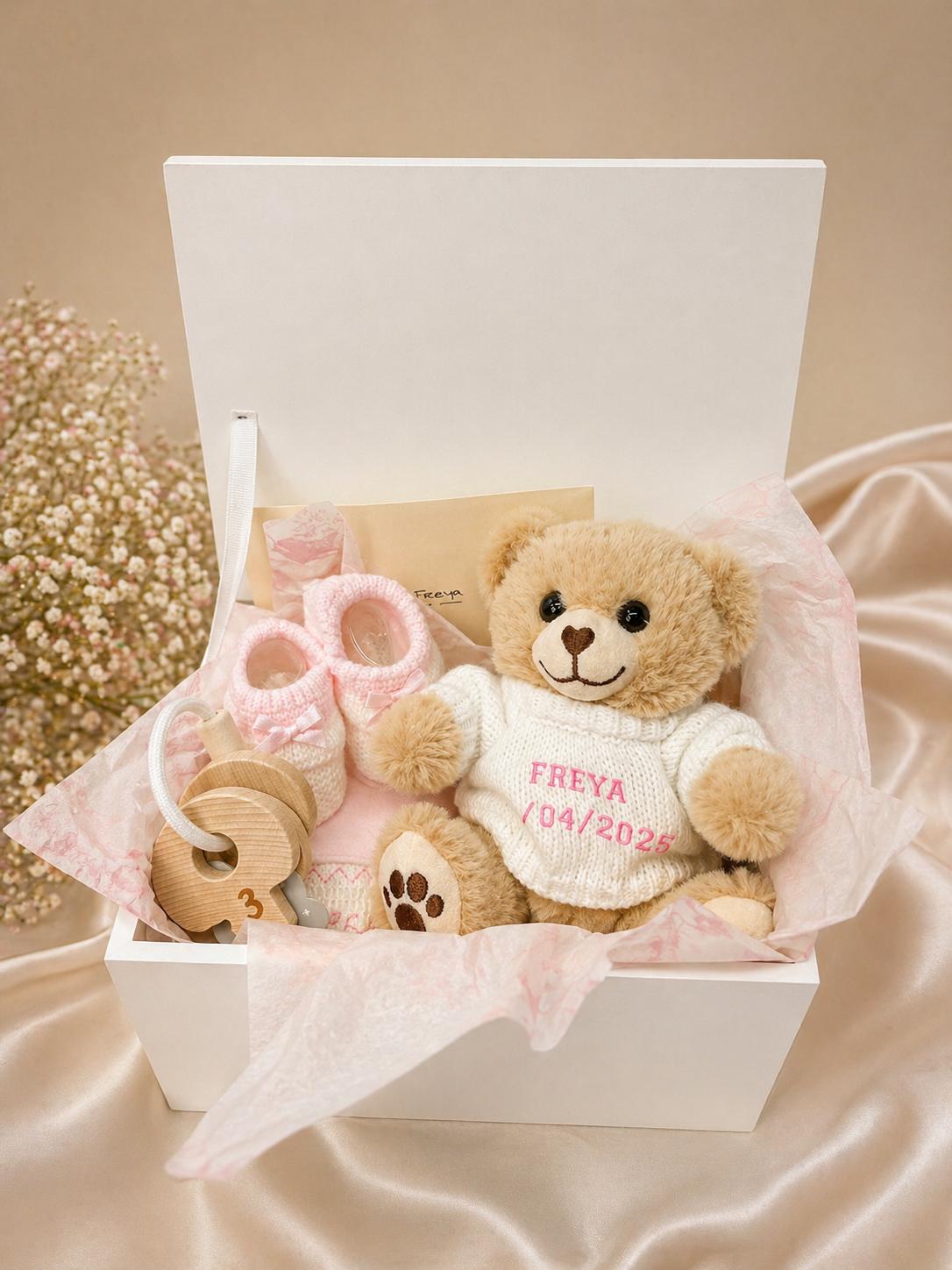 ⁠The Personalised Wooden Gift  Keepsake Box