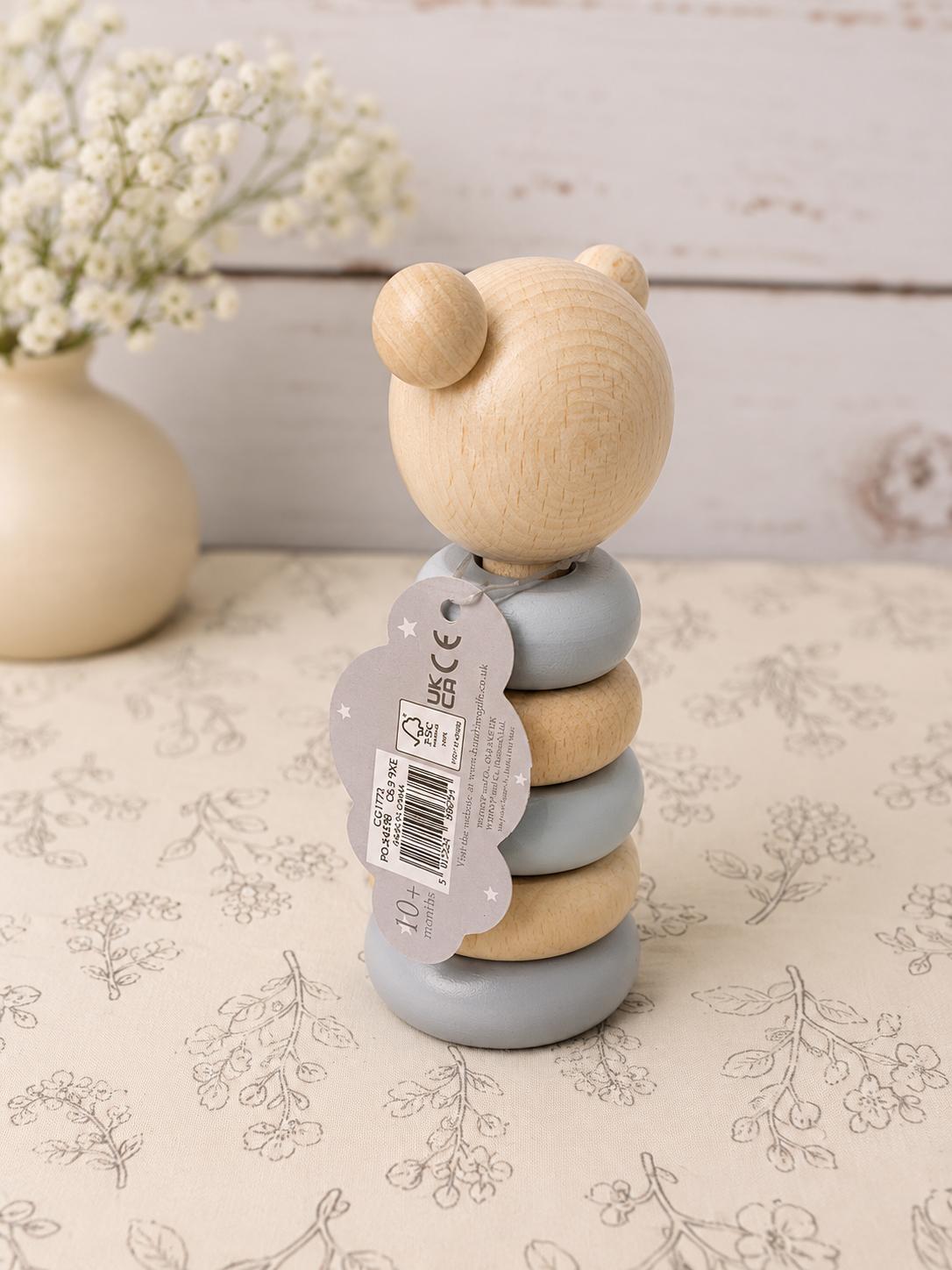 Wooden Bear Stacker Toy