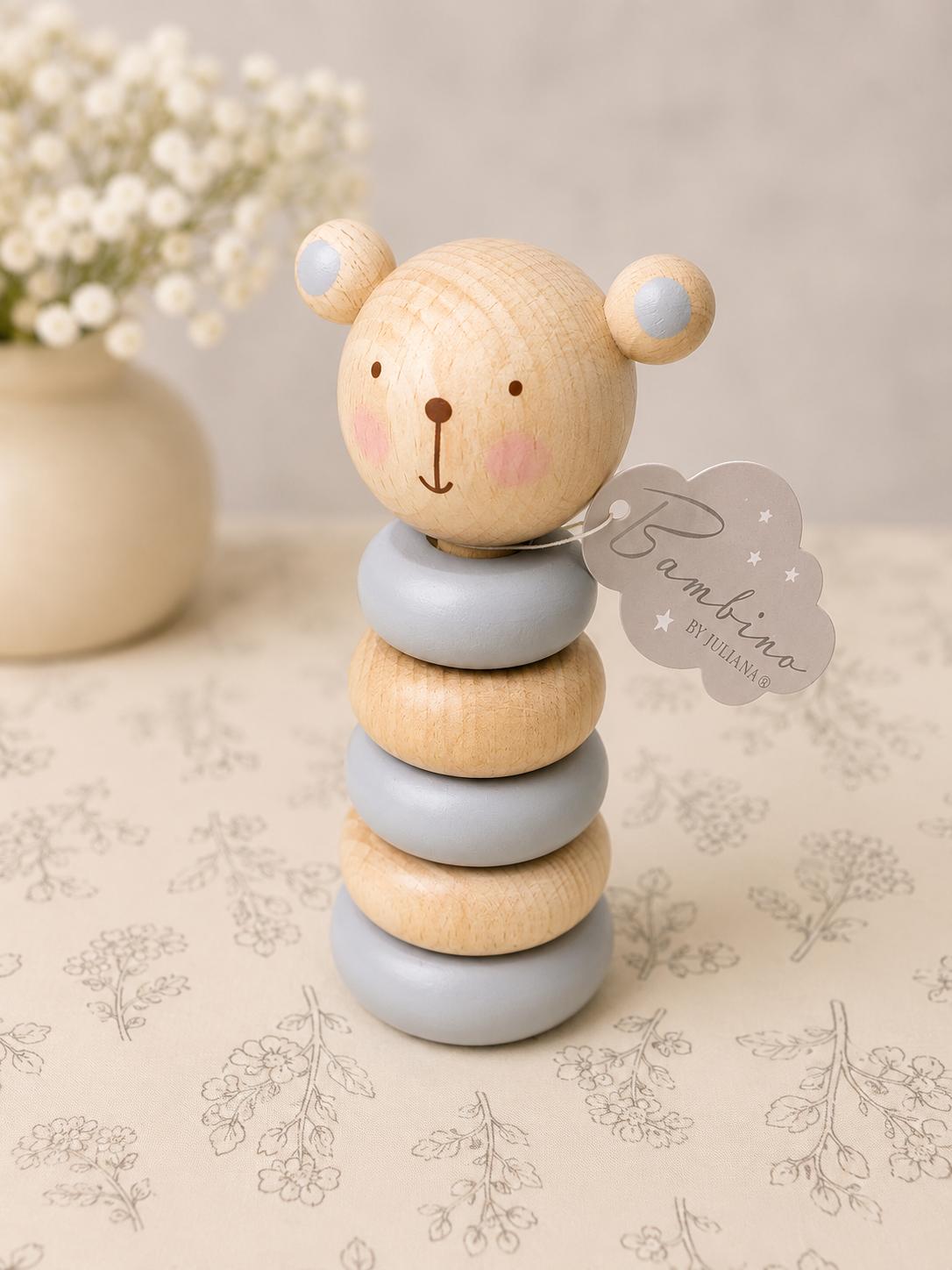 Wooden Bear Stacker Toy