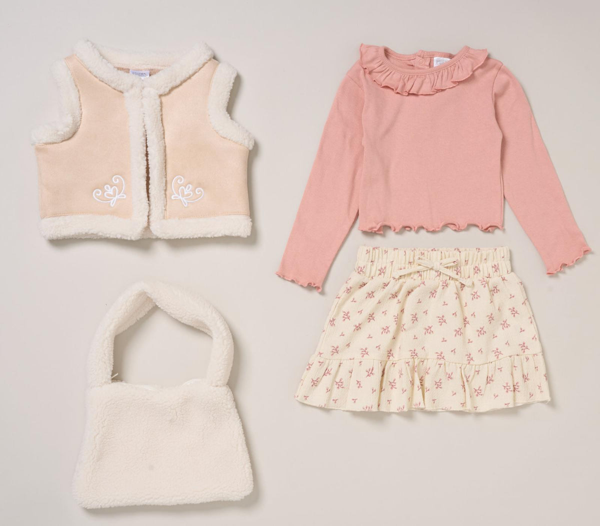 Girls 4-Piece Autumn/Winter Outfit Set