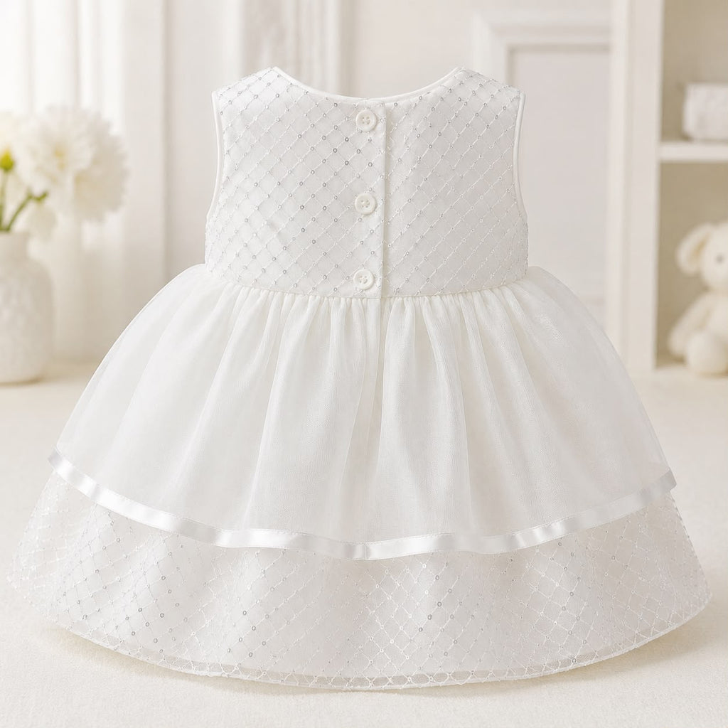 Ivory White Baby Occasion & Christening Dress Set