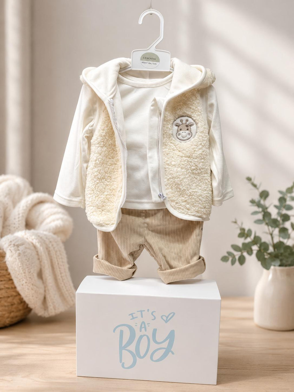 Cosy Giraffe Luxury Baby Gift Box